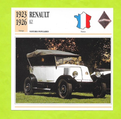 Fiche edito service renault - fiche,