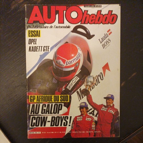 Auto hebdo 415 opel kadett - auto,
