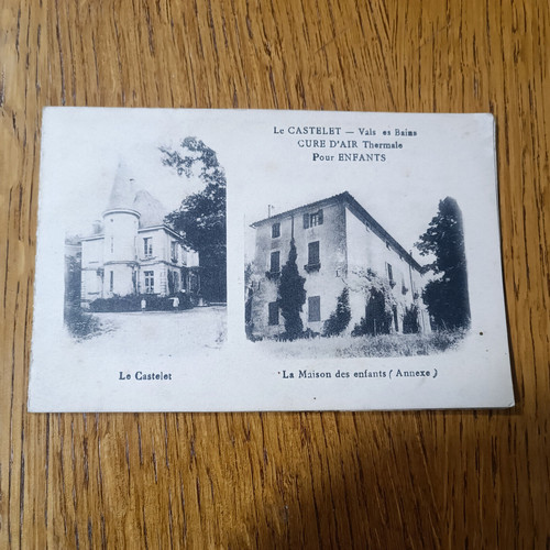 Ancienne cpa castelet - le,