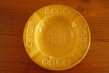 Rare, ancien cendrier publicitaire Loto, céramique  Gien, french vintage