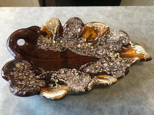 Ancien plat coupe fruits - ancien, a