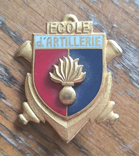 Insigne Ecole d'Artillerie  /     Drago H252      /I42