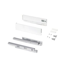 - Kit tiroir pour cuisine et bain hauteur 93mm profondité 400mm 30 Kg fermetu...