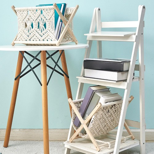 Présentoir macramé pour - en,