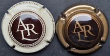 Lot lettre L - LENOBLE / 2 CAPSULES PLAQUES DE MUSELETS CHAMPAGNE