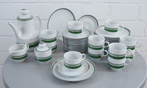 Service café porcelaine - en,