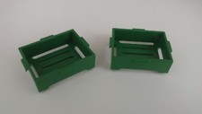 Playmobil  2 caisses Vertes
