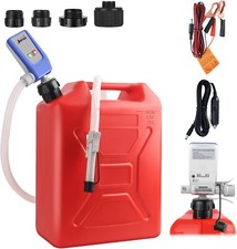 Pump 12v Pompe Électrique Transfert Carburant avec Stop Automatique(3.2GPM),