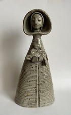 André ROZAY Grès De La Borne Bergère Et Son Mouton 