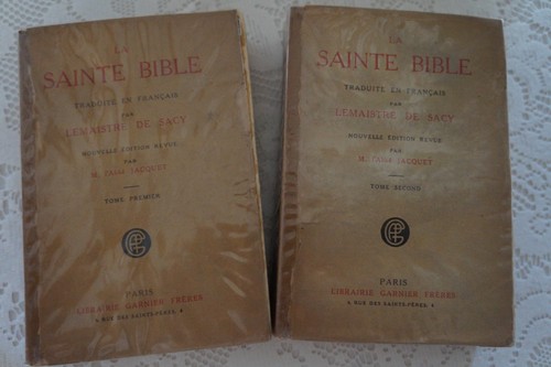 Sainte bible tome - sainte, par