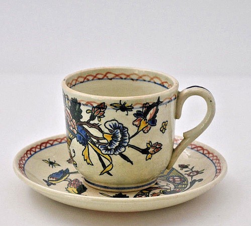 Gien faïence tasse sous - gien, sous-tasse