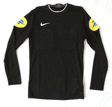 NIKE MAILLOT ARBITRE DRY FIT HOMME TAILLE S NOIR OFFICIEL FFF LAPOSTE DH8027 010