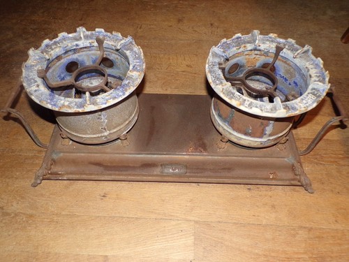 Ancien réchaud double - ancien, a