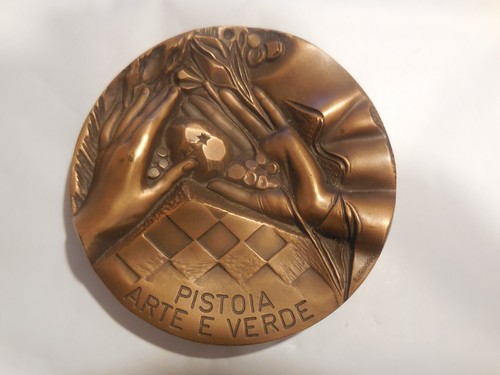Médaille pistoia art vert - pistoia, et