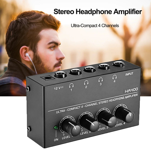 Amplificateur casque canaux - 4,