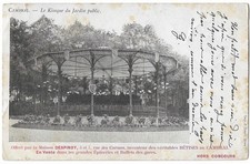 FR59 CAMBRAI Jardin Public Kiosque Despinoy inventeur betises