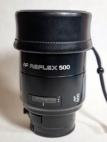 Objectif minolta reflex - af,