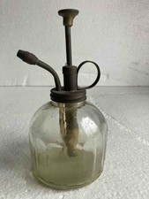 Vaporisateur Brumisateur en verre blanc ancien