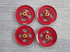 MECCANO: 4 poulies a moyeu
