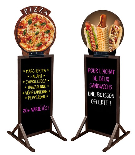 Stop trottoir pizza hot dog - stop-trottoir,