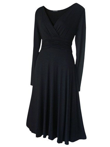 Robe noire style vintage - noire,