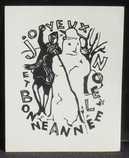 SIGNED Carte de voeux Gabriel