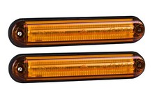 2 x feux de position LED jaune