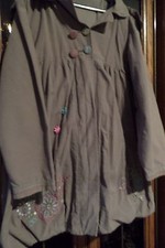 NE PAS RATER VESTE MANTEAU 10 ANS MARQUE ORCHESTRA  CAPUCHE AMOVIBLE BRODERIES