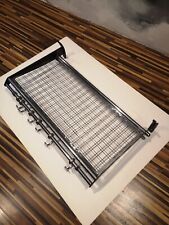 porte manteaux cabine de train.Années 60. Acier et inox. 6 patères coulissantes.