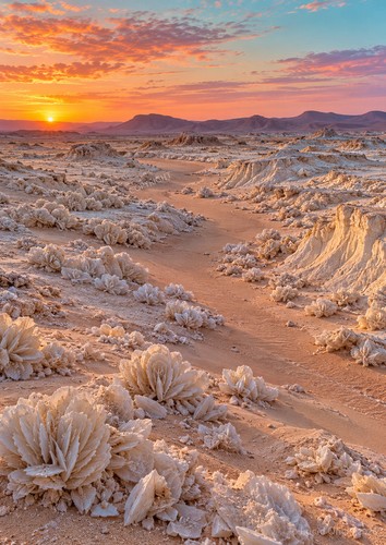 Art print desert - art,