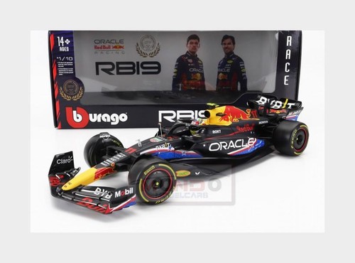 Burago red bull f1 rb19 - red,