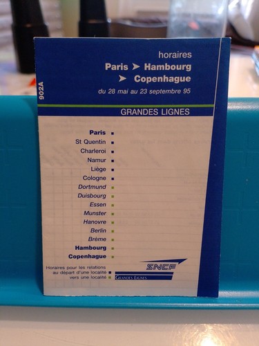 Horaires paris hambourg - horaires,