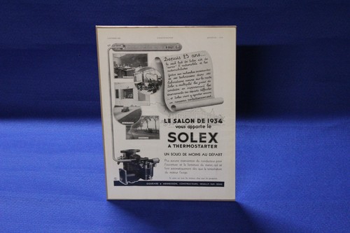 Solex 1934 affiche - 1934,