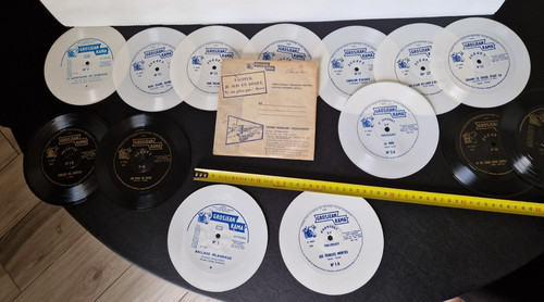 Ancien lot disques enfants - lot,