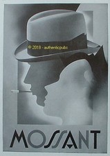 PUBLICITE MOSSANT CHAPEAU POUR