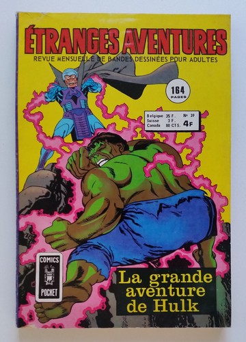 Etranges aventures 39 - etranges, n°