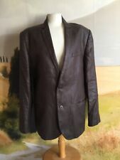 Veste 100 % lin CELIO marron glacé noté taille 52 en très bon état.