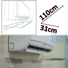 Déflecteur d'air transparent