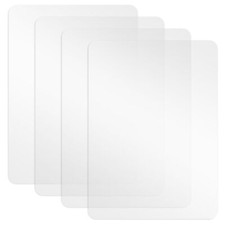 Lot de 4 sets de table transparents - 40 x 30 cm - En plastique transparent -...