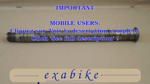 Axe roue arriere pour - axe,