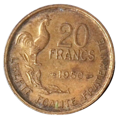 Monnaie france 1950 20 - ,