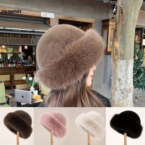 Bonnet fourrure épaisse - fourrure,