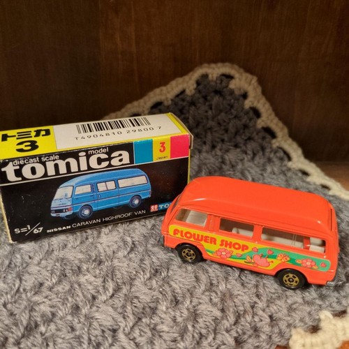 Tomica nissan caravan high - 3,