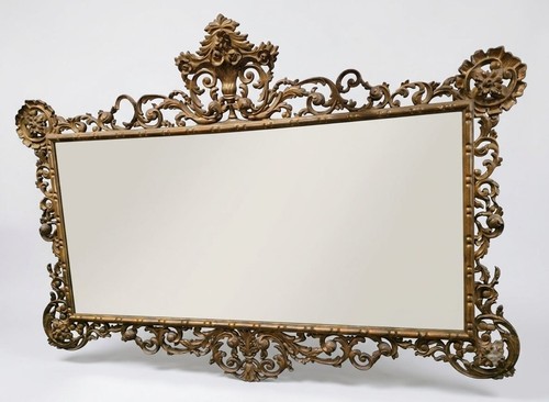 Miroir mural ancien - mural, de