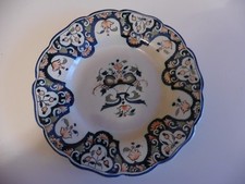 assiette décor rouen panier