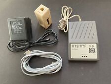 MODEM WYSIWYF - 296 D - 3X - Fax/Minitel ; disquettes Timtel, alim, cables, doc