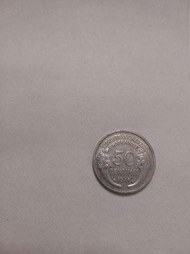 Pièce france centimes - pièce, 50