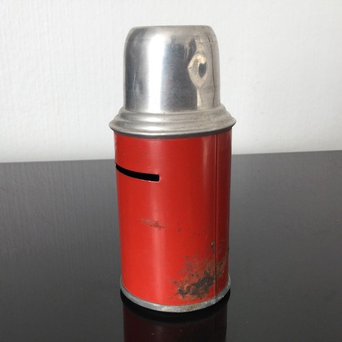 Tirelire vintage metal en - vintage,