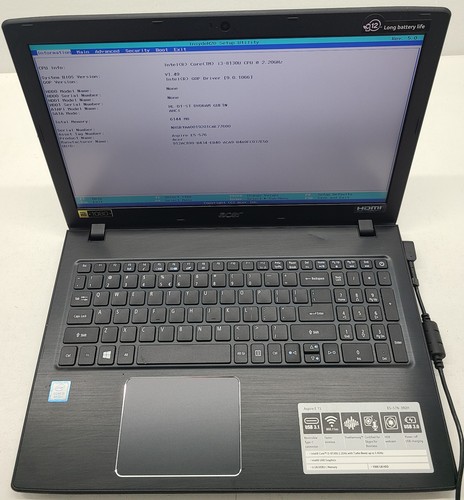 Acer aspire e15 576 - acer,