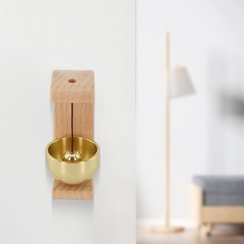 Pendule cloche laiton massif